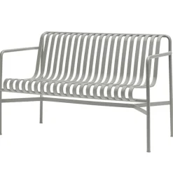 HAY Palissade dining bench, sky grey