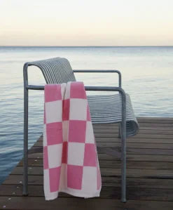 HAY Palissade dining bench, hot galvanised