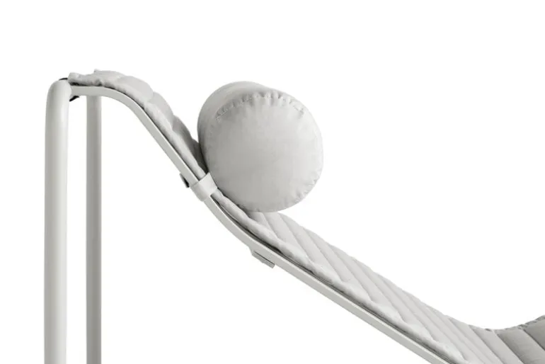 HAY Palissade headrest cushion for chaise longue, sky grey