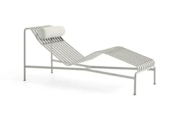 HAY Palissade headrest cushion for chaise longue, sky grey