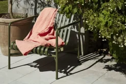 HAY Palissade lounge chair, low, olive