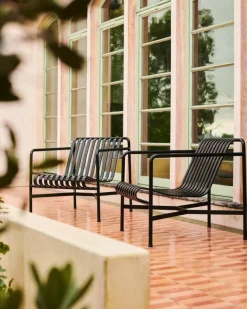 HAY Palissade lounge chair, low, anthracite