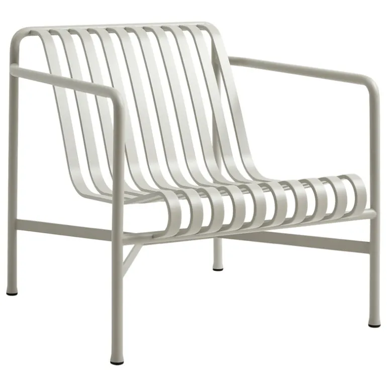 HAY Palissade lounge chair, low, sky grey