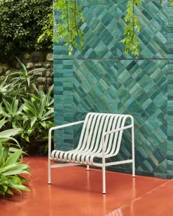 HAY Palissade lounge chair, low, sky grey