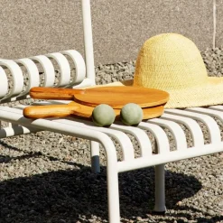 HAY Palissade lounge chair, low, sky grey