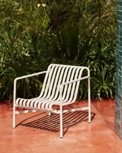 HAY Palissade lounge chair, low, sky grey