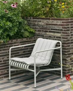 HAY Palissade lounge chair, low, sky grey