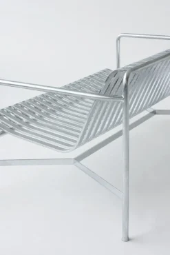 HAY Palissade lounge sofa, hot galvanised