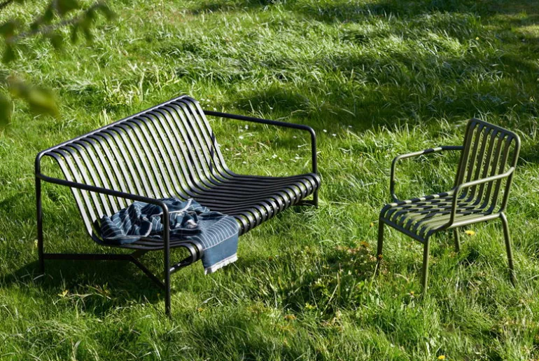 HAY Palissade lounge sofa, anthracite