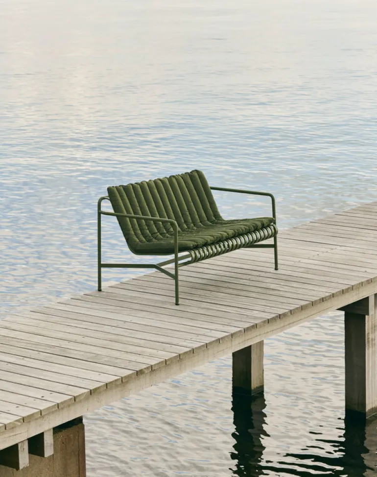 HAY Palissade lounge sofa, olive