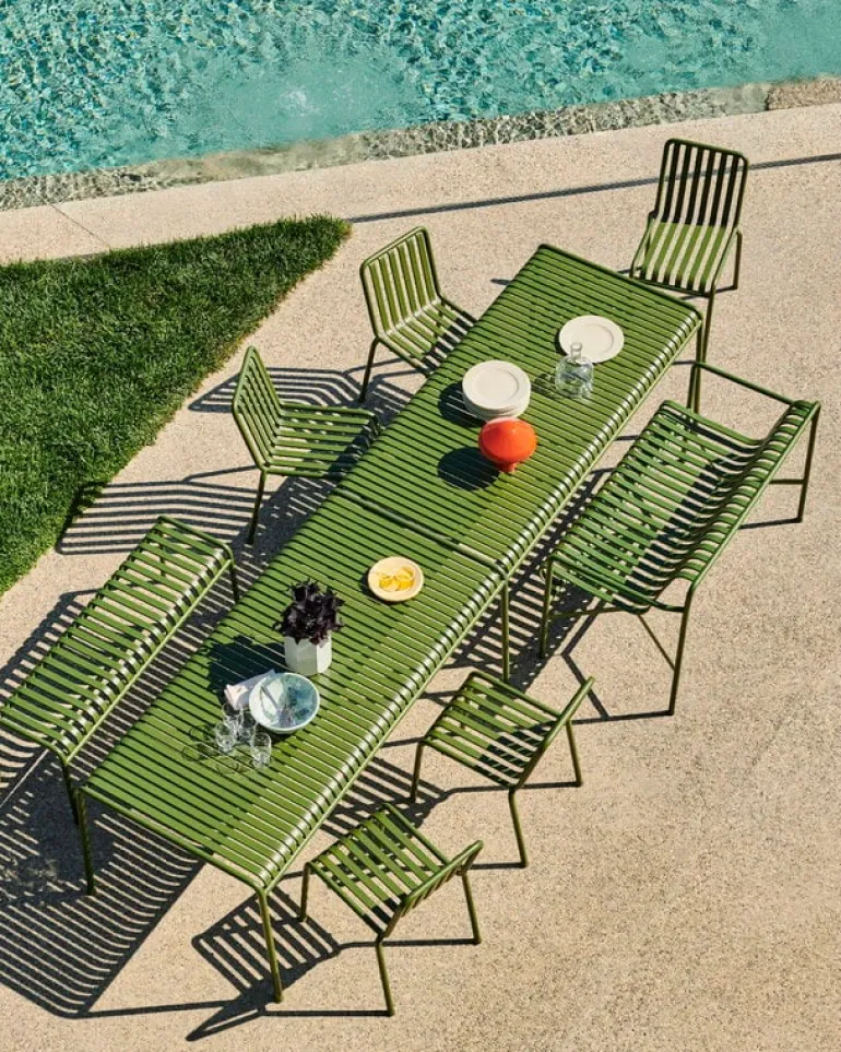 HAY Palissade lounge sofa, olive