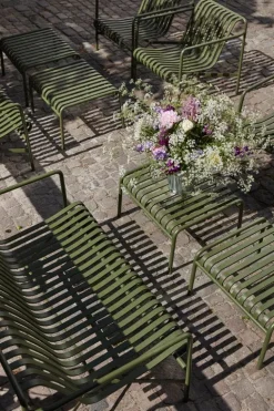 HAY Palissade lounge sofa, olive