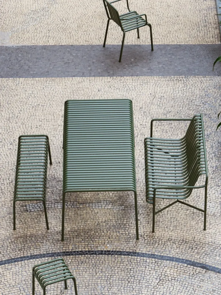 HAY Palissade lounge sofa, olive