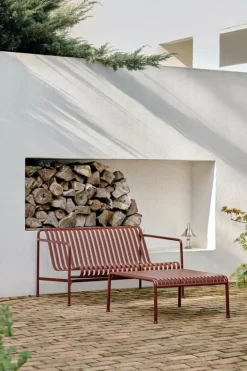 HAY Palissade lounge sofa, iron red