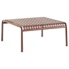 HAY Palissade low table, 81,5 x 86 cm, iron red