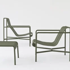 HAY Palissade ottoman, olive