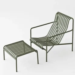 HAY Palissade ottoman, sky grey