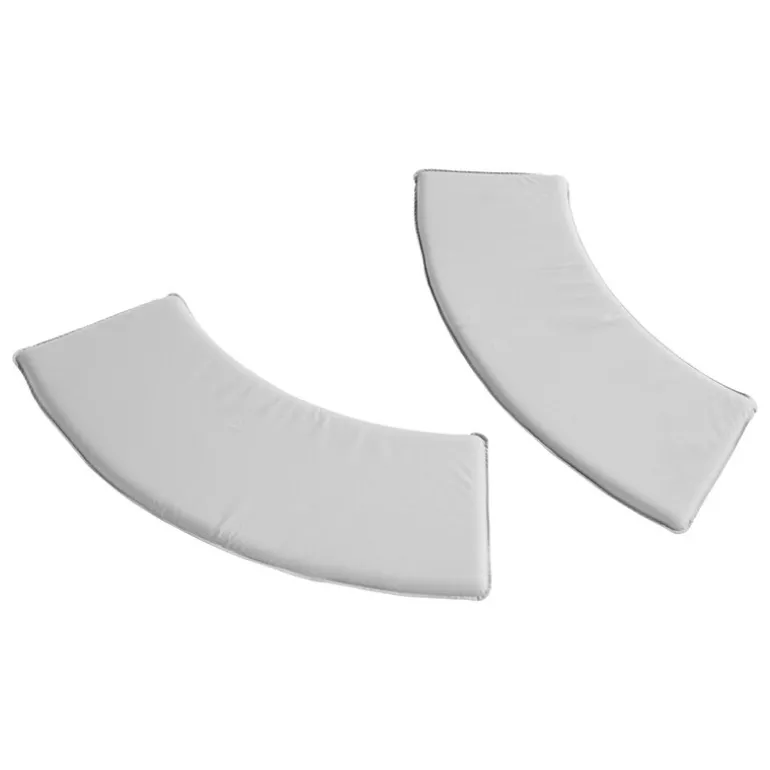 HAY Palissade Park bench cushion, set of 2, sky grey