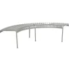 HAY Palissade Park bench, sky grey
