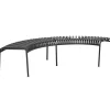 HAY Palissade Park bench, anthracite