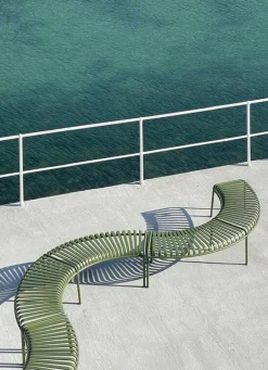 HAY Palissade Park bench, anthracite