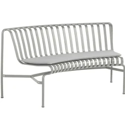 HAY Palissade Park dining bench cushion, in, 1 pc, sky grey