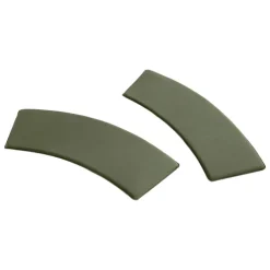 HAY Palissade Park dining bench cushion, out-out, set of 2, olive