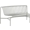 HAY Palissade Park dining bench add-on, in, sky grey