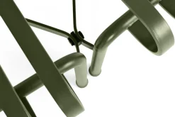 HAY Palissade Park dining bench, out-out, set of 2, anthracite