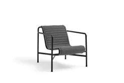 HAY Palissade Quilted cushion for low lounge chair, anthracite