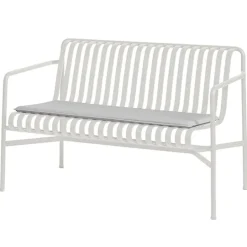 HAY Palissade seat cushion for dining bench, sky grey