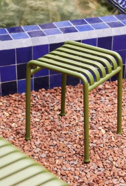 HAY Palissade stool, olive
