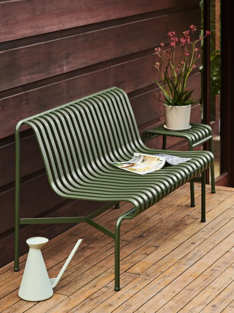 HAY Palissade stool, olive