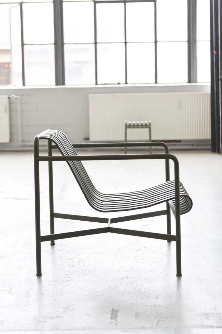 HAY Palissade stool, olive