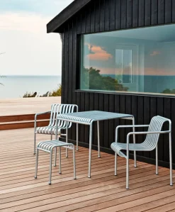 HAY Palissade table  82,5 x 90 cm, hot galvanised