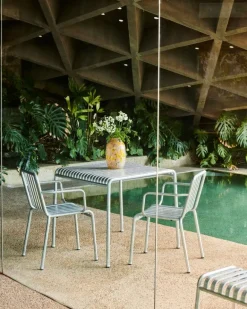 HAY Palissade table  82,5 x 90 cm, hot galvanised