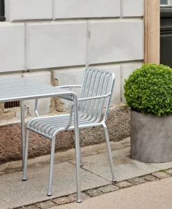 HAY Palissade table  82,5 x 90 cm, hot galvanised