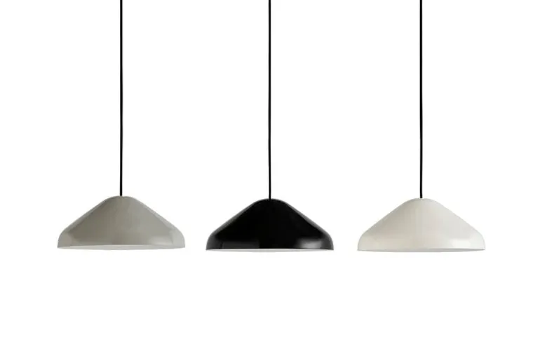 HAY Pao Steel Pendant 350, cool grey