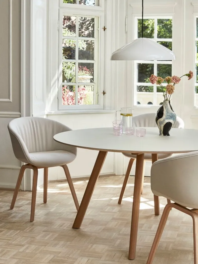 HAY Pao Steel Pendant 470, cream white