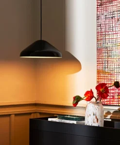 HAY Pao Steel Pendant 470, soft black