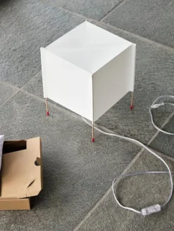 HAY Paper Cube table lamp, white