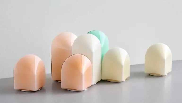 HAY Parade Portable 240 table lamp, blush pink