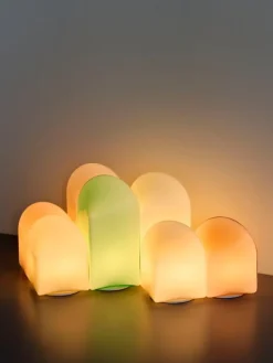 HAY Parade Portable 160 table lamp, shell white