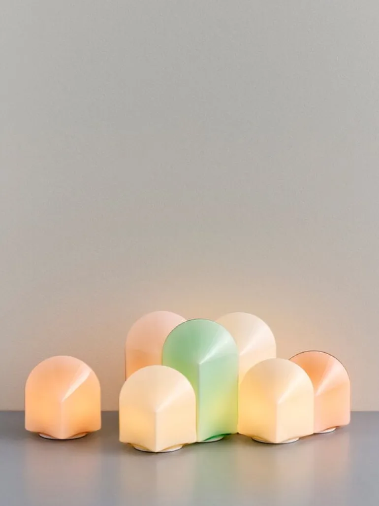 HAY Parade Portable 240 table lamp, seafoam green