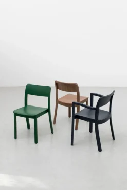 HAY Pastis chair, lacquered walnut