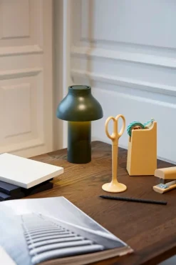 HAY PC Portable table lamp, olive