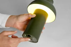 HAY PC Portable table lamp, olive