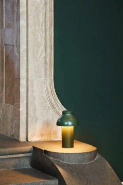 HAY PC Portable table lamp, olive