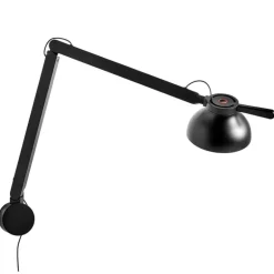 HAY PC wall lamp, double arm, black