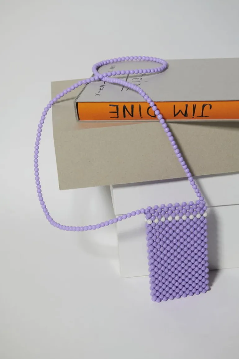 HAY Perla phone holder, Lila